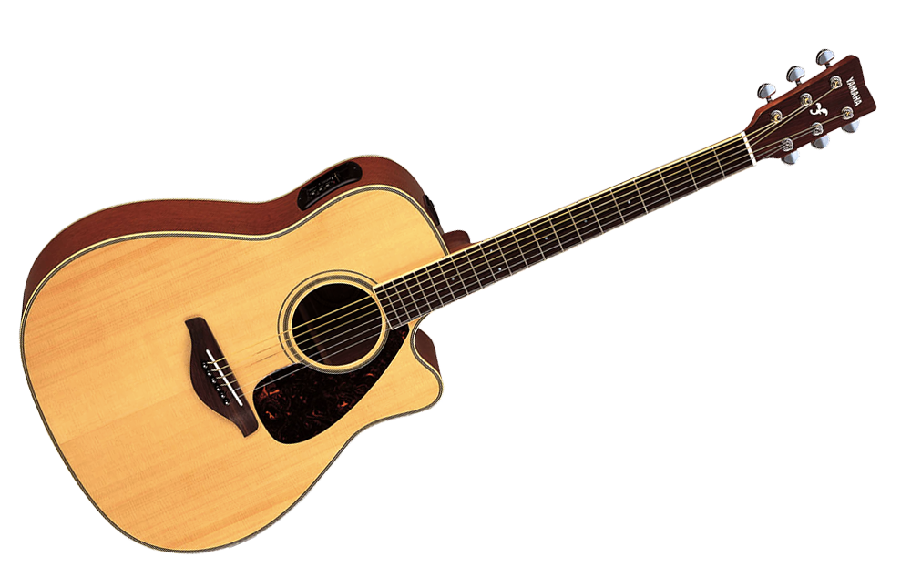 Achetez Guitare électro-acoustique Yamaha FGX720SC - Moins cher