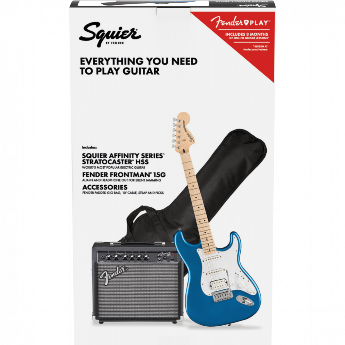 Pack Guitare AFFINITY SERIES™ STRATOCASTER® HSS PACK