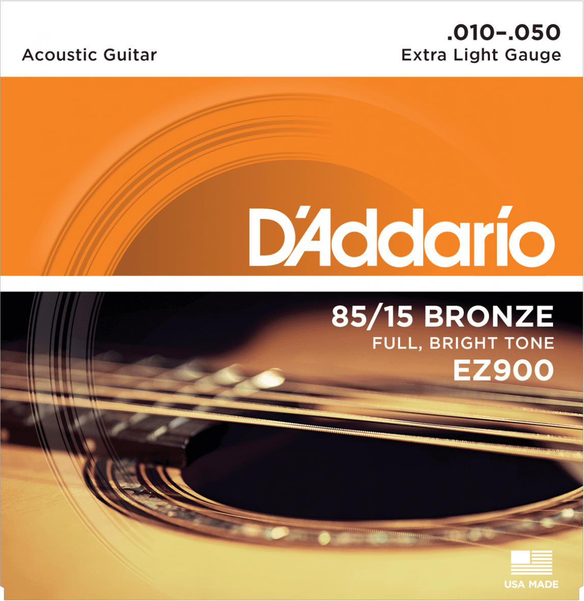 Cordes Guitare Acoustique – D’Addario EZ900