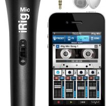 Micro pour iPhone - iPad et Android - iRig Mic - IK Multimedia